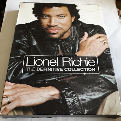 LIONEL RICHIE DEFINITIVE COLLECTION 2 CD + DVD ALL NIGHT LONG HELLO STILL EASY