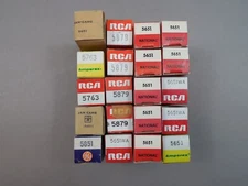Lot of 20 Vintage Vacuum Electron Tube Ham Radio NOS 