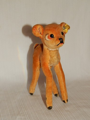 Steiff Bambi Knopf im Ohr guter Zustand 1950er Jahre vintage - Picture 4 of 9