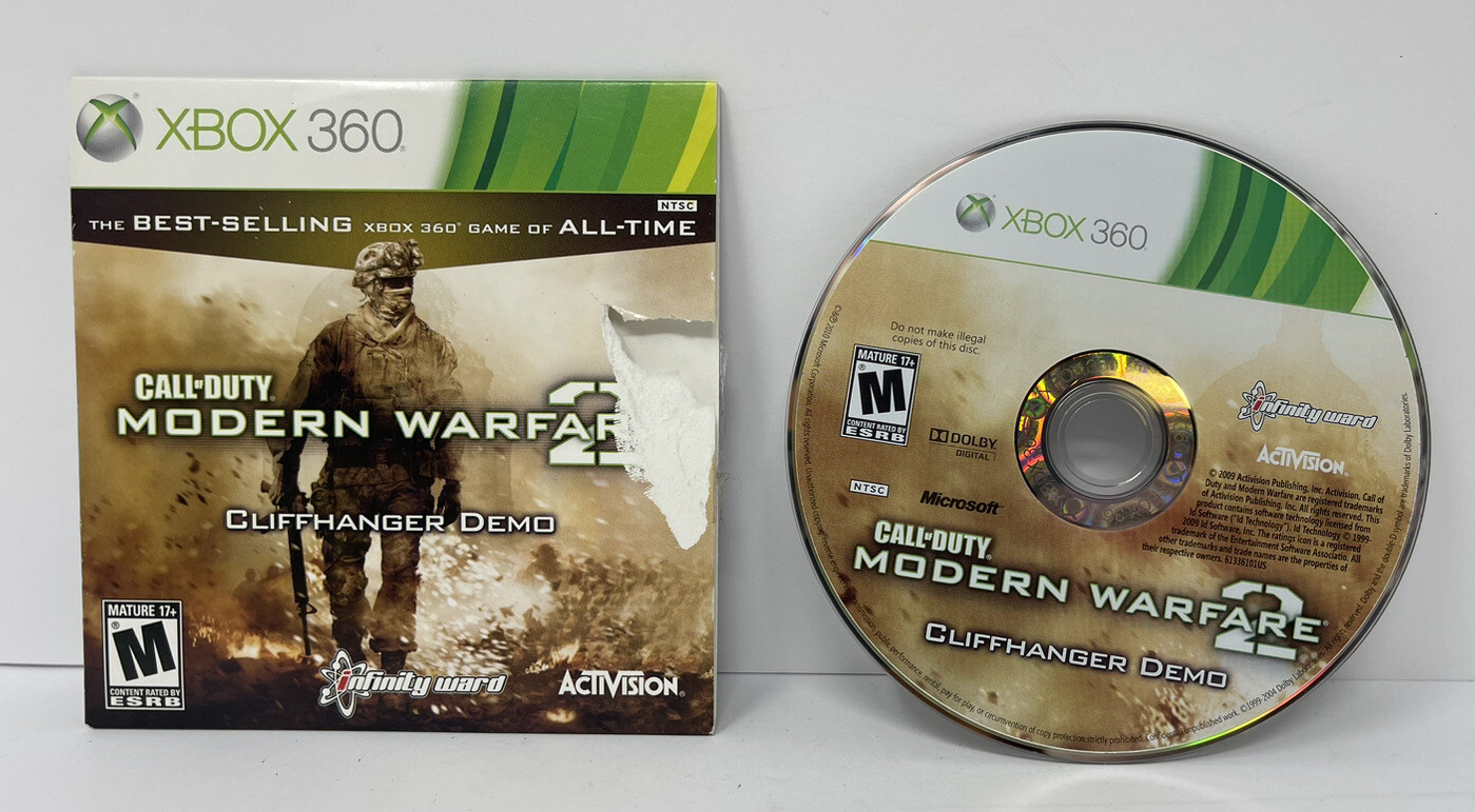 Call of Duty: Modern Warfare 2 Cliffhanger Demo (Microsoft Xbox 360) Disc Only