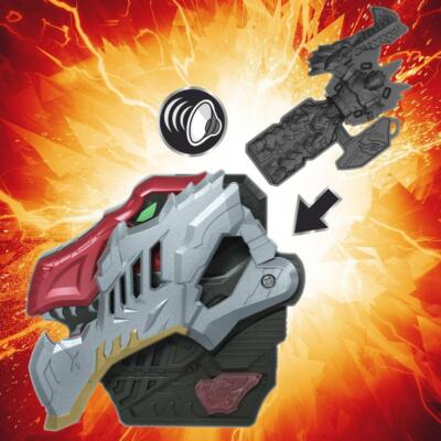 Power Rangers Dino Fury Tricera Blade Zord Stego Spike Zord Link