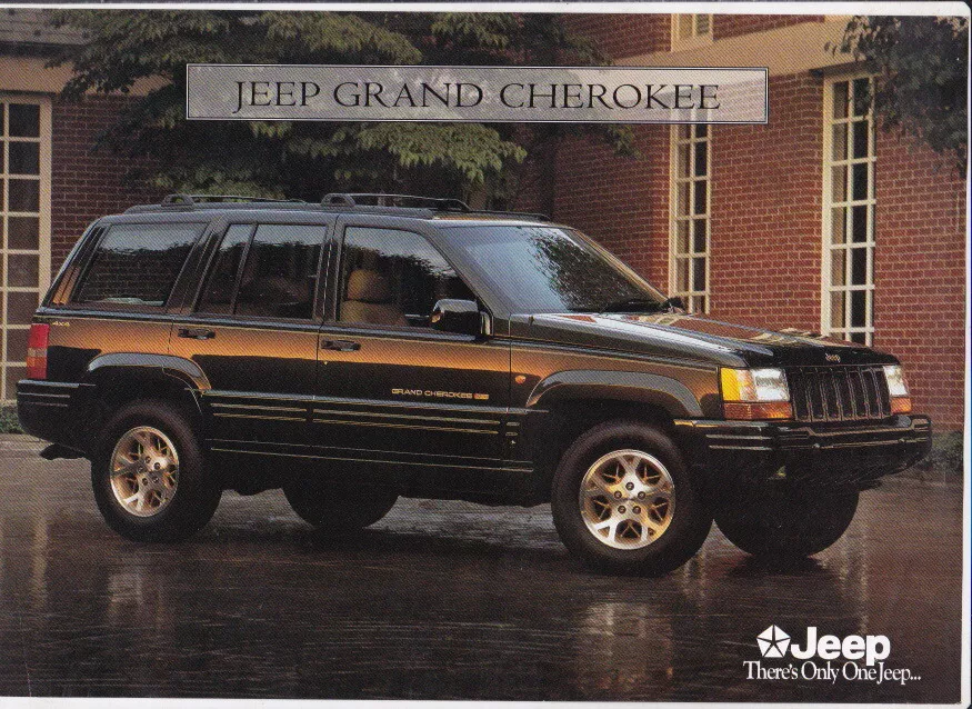 JEEP GRAND CHEROKEE Página Folleto del mercado australiano grand cherokee 1996 v8 JEEP GRAND CHEROKEE Página Folleto del mercado australiano