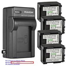 Kastar Battery AC Wall Charger for Canon BP-809 & Canon VIXIA HG20 HG 20 Camera