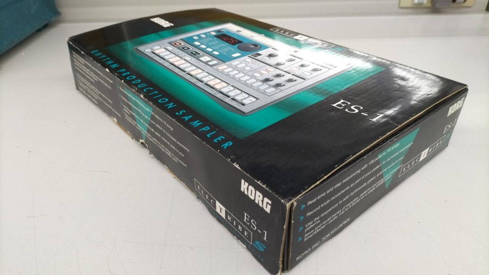 KORG ELECTRIBE S ES-1 Sampler Drum Machine Tested w/box from JAPAN