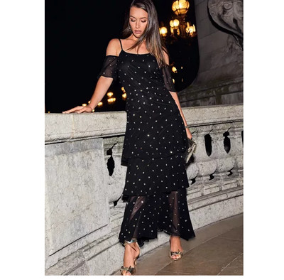 chiffon dress size 16