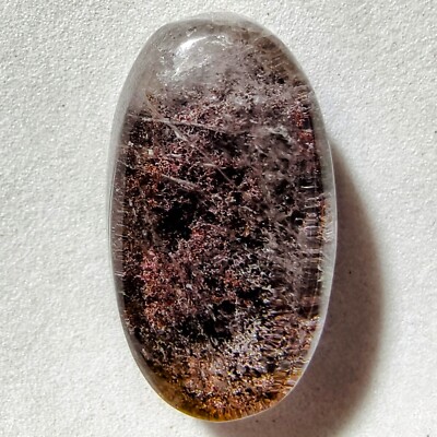 35 Cts Natural Garden Quartz  Cabochon Gemstone 26.2x15.1x10.8 MM