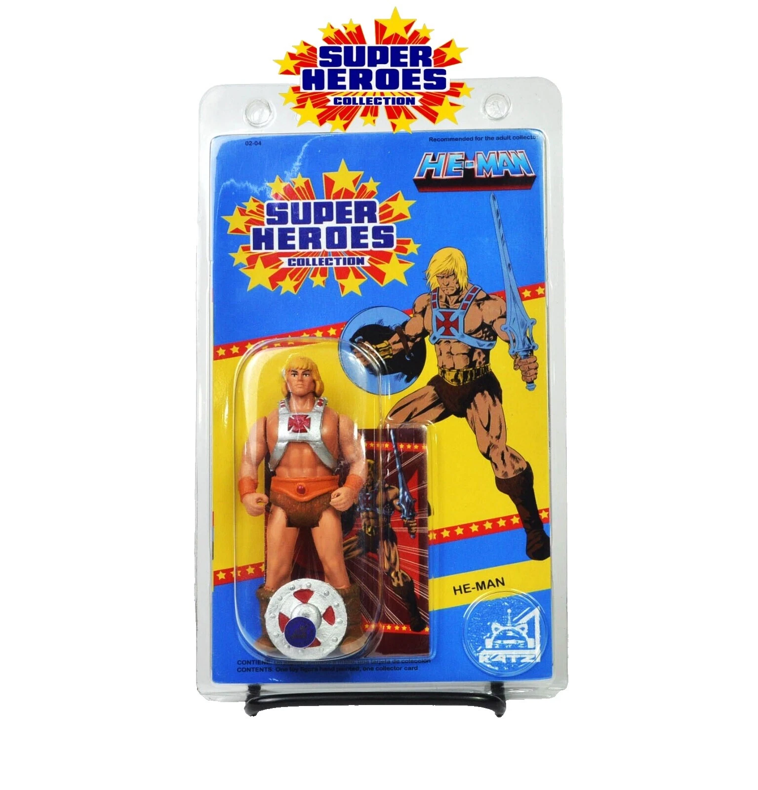 He-Man figuras de ação de ação em PVC