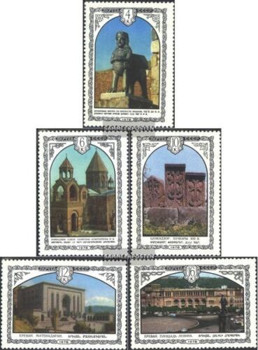 Unión Soviética 4768-4772 (completa edición) usado 1978 arquitectura Armenia - Imagen 1 de 1