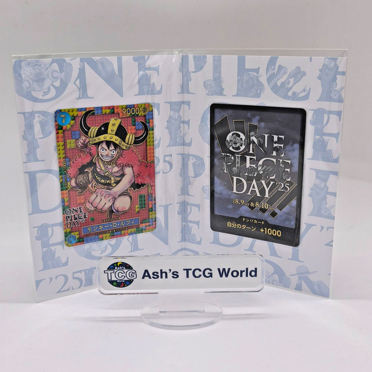 ONE PIECE DAY'25 Limited Premium Card collection Promo Luffy