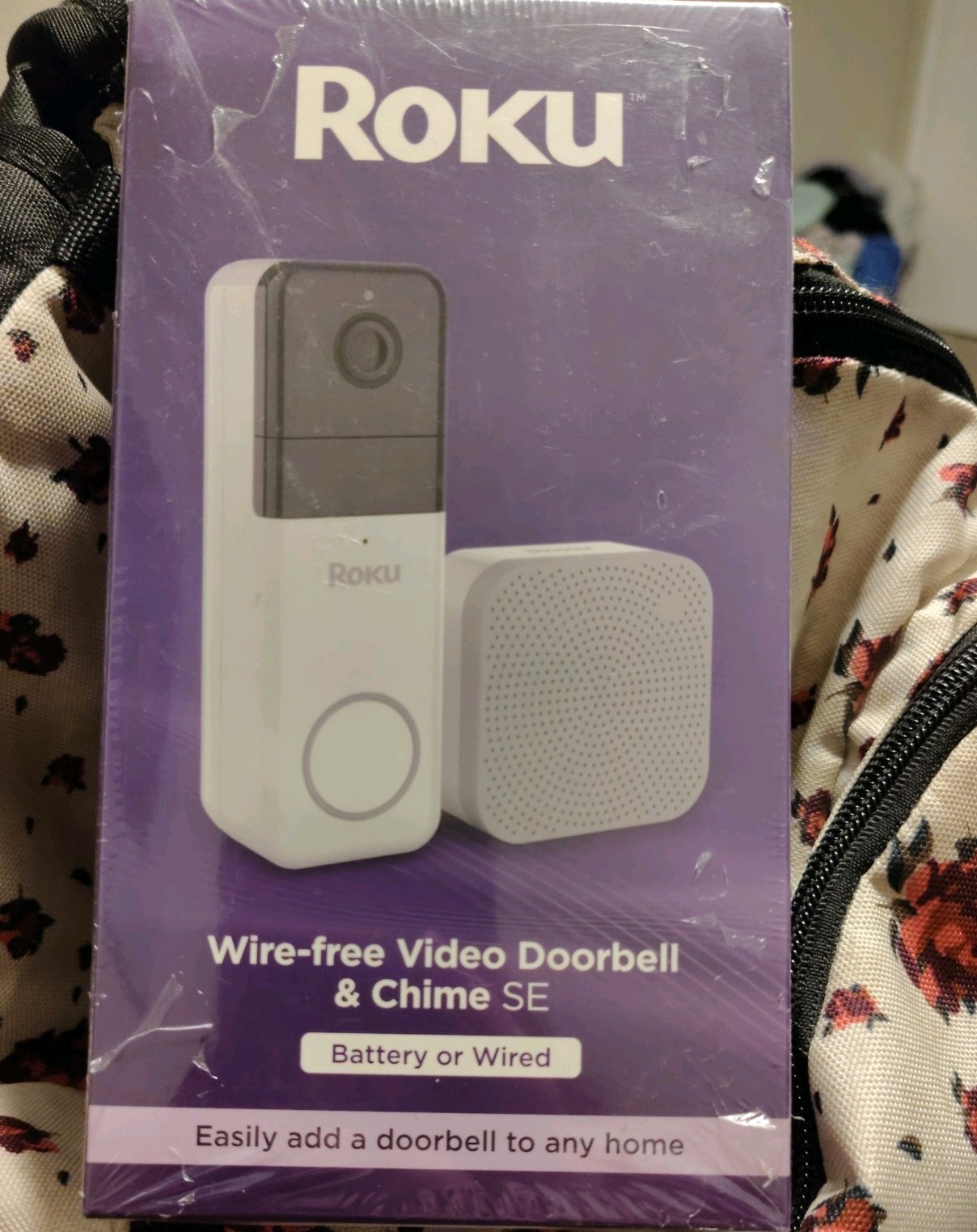 Roku Smart Home Wireless Video Doorbell & Chime - 1440p HD Night Vision