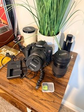 Canon EOD Rebel T7 24.1MP 18-55mm Lens DSLR Camera - Black 2727C002 