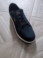 Puma Mens Work Safety Trainers Iconic Suede Navy Low Composite Toe Cap Shoes