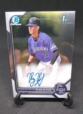 Ryan Ritter Bowman Chrome 2022 Auto