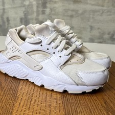 654275-110 Youth Nike Air Huarache Run GS 'White Pure Platinum' Size 7Y
