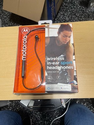 Open Box Motorola Verve Loop 200 Wireless In-Ear Headphones Black Bluetooth