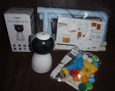 Lot Cat Toys, New unopened window perch, lazar beam, pop-gun chase balls