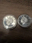 (Lot of 2)~2005 Norfed $20 Liberty~1 oz .999 Fine Silver Proof