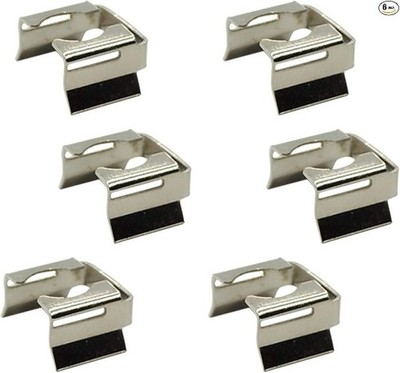 Universal Fuel Injector Metal Retaining Clip Retainer Kit 6PCS Fit EV1