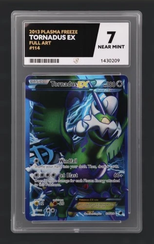 Tornadus EX 114/116 ACE graded card