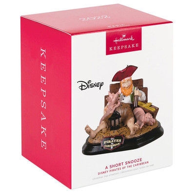 Hallmark Ornament A Short Snooze2022`Pirates Of The Caribbean Light & Sound 12Hr