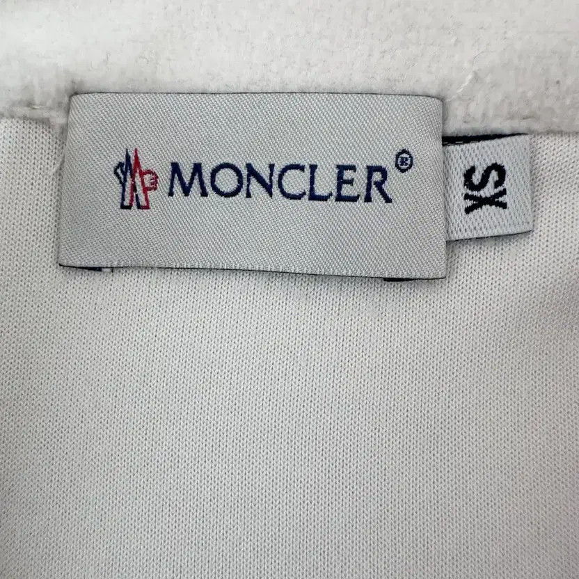 Moncler White Two-Way Fleece Jacket - XS-S thumbnail 7