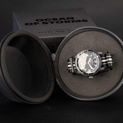 Blaincpain x Swatch Fifty Fathoms Ocean of the Storms Neu & OVP + Echtheitsz.