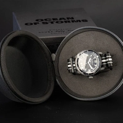 Blaincpain x Swatch Fifty Fathoms Ocean of the Storms Neu & OVP + Echtheitsz. - Bild 1 von 4