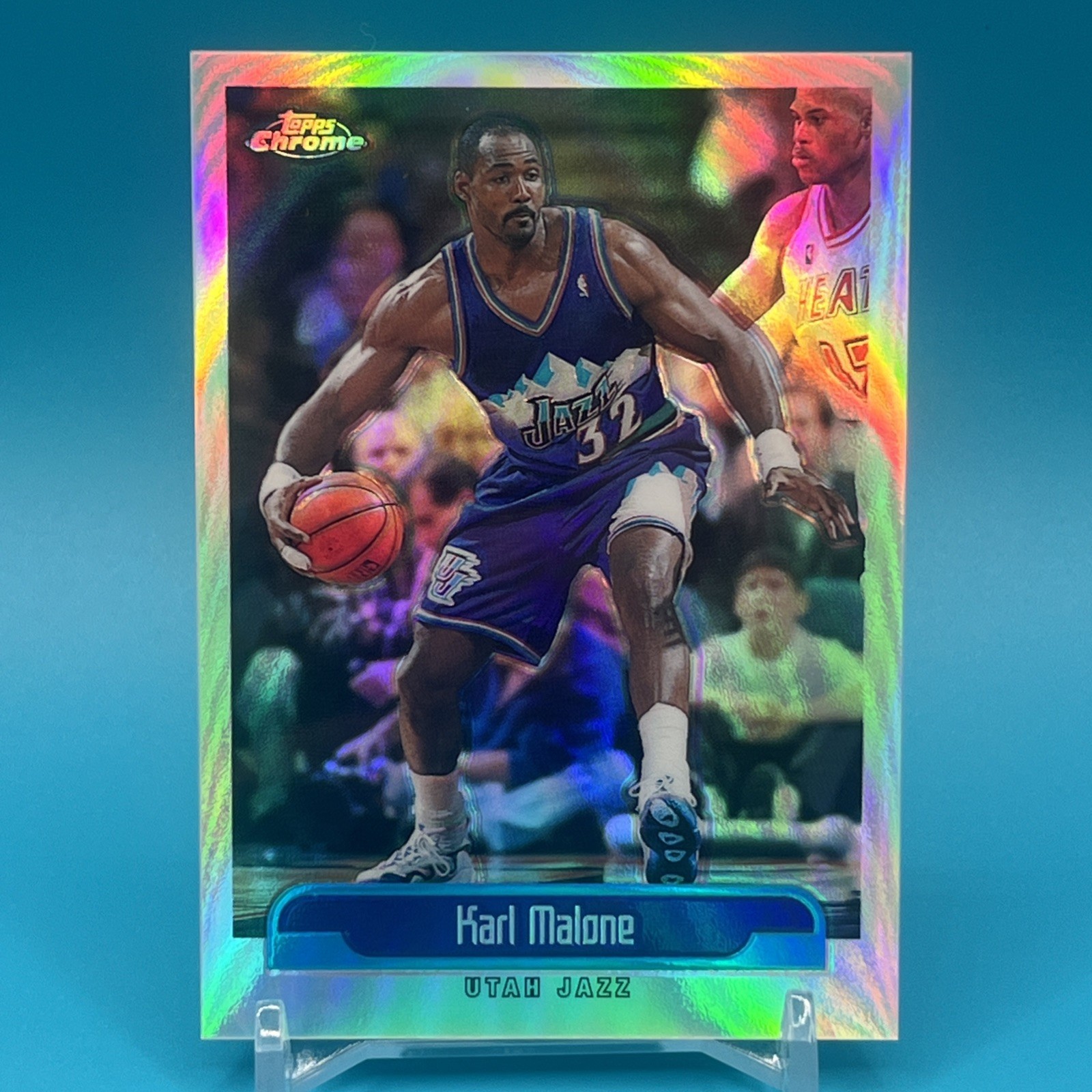 1999-00 Topps Chrome - Karl Malone #53 Refractor