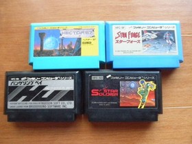 Famicom Joycard Controller Tested + 4 Games Star Force Star Soldier Hector 87