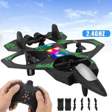 RC Glider RC Aircraft Remote Control Stunt Jet 360° Flip 2.4GHz 3 Speed Modes