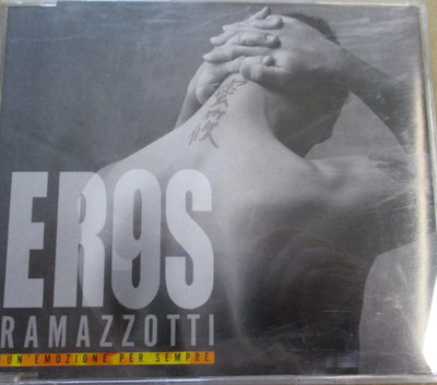 Eros Ramazzotti - Un'Emozione Per Sempre CD Single Year 2003 Italian Print EX/EX
