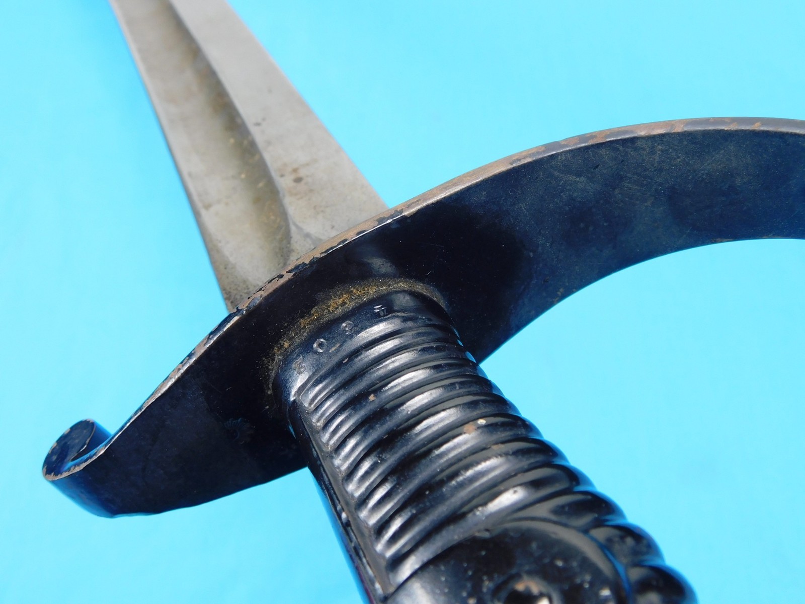 Antique Argentina WW1 German Made Large & Heavy Sword w/ Scabbard