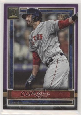 2020 Topps Museum Collection Amethyst 31/99 JD Martinez #7 6u5