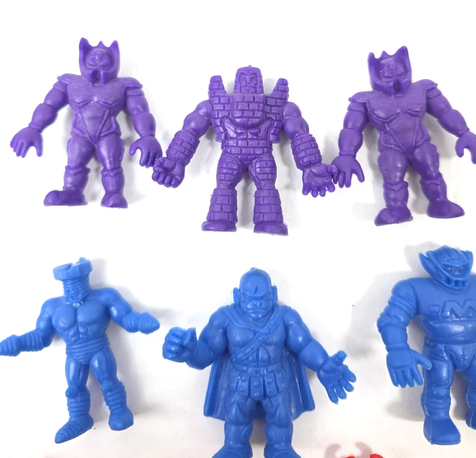 Garbage Pail Kids GPK Figures Cheap Toy 1980s Lot of 15 Red Green Blue Purple - Image 2 of 4