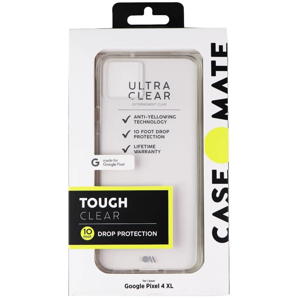 Case-Mate Tough Hybrid Series Case for Google Pixel 4 XL - Clear - Image 2 of 3