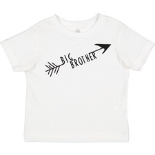 Inktastic Big Brother Arrow Toddler T-Shirt Family Sibling Little New Minimalist