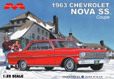 Moebius 1/25 Chevrolet Nova SS 1963 2319 NEW!