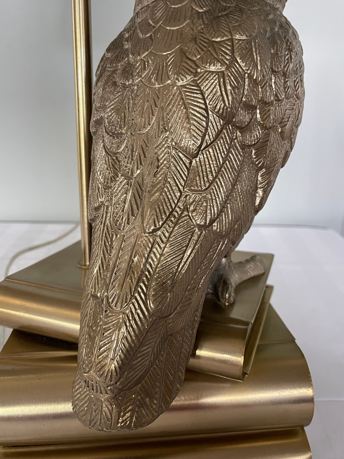 Pottery Barn Teen Hedwig The Owl Table Lamp Harry Potter, Tested Works w/ Shade