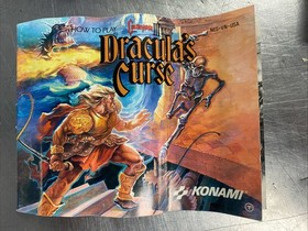 Castlevania III: Draculas Curse NES Manual (32787897)
