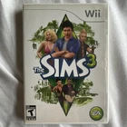 The Sims 3 Nintendo Wii Simulation Electronic Arts Manual Multiplayer 2010