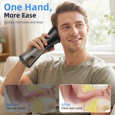 Electric Ear Cleaner Suction fit Fast Deep Ear Wax Removal Home Travel Care