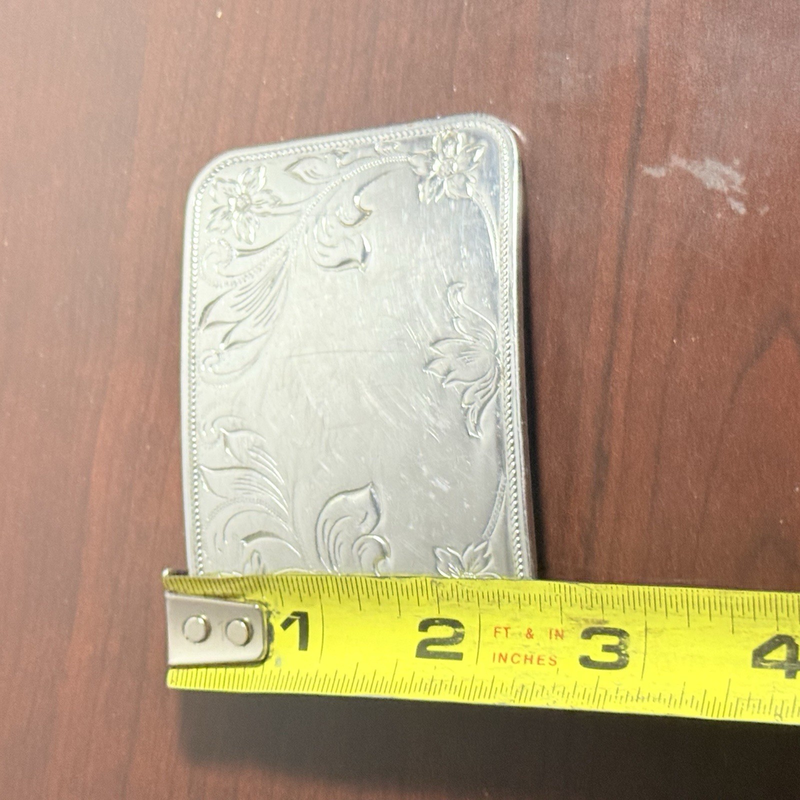 rectangular rounded corners Belt Buckle intricate… - image 3