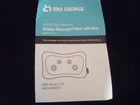 MO CUISHLE Shiatsu Massager Pillow with Heat ~ New in Box
