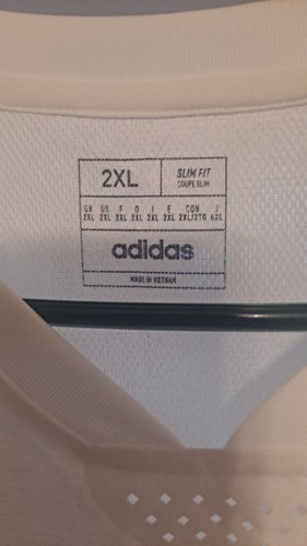 Adidas Argentina Soccer Tournament Warm Up Team Jersey Mens Size:2XL - Picture 3 of 6