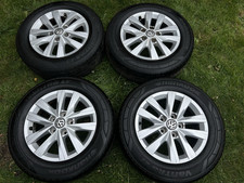 4 x GENUINE CLAYTON 16" VW TRANSPORTER T6 CALIFORNIA OCEAN ALLOYS WHEELS TYRES