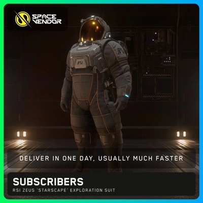 Star Citizen - RSI Zeus 'Starscape' Exploration Suit - Space Vendor
