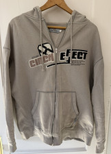 Vintage Cinch Mens Full Zip Hoodie - Large