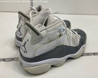 Air Jordan Men's White & Grey athletic Shoes Size 9 — photo 3