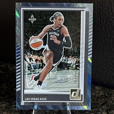Panini Donruss WNBA 2025 A'ja Wilson Las Vegas Aces #82 Light Blue /75