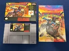 Sunset Riders - Super Nintendo SNES - Game+Manual - VG Condition w/ Mini Box